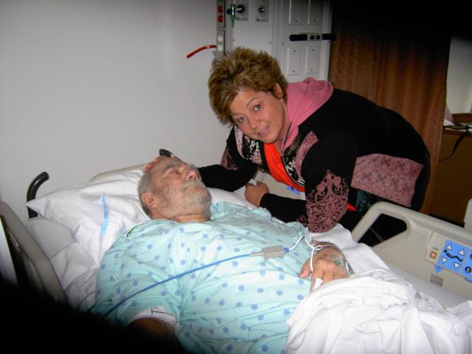 Dads last days.