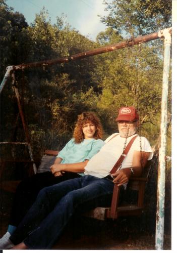 ma and dad when we were young.