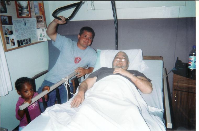 Ed and dad.